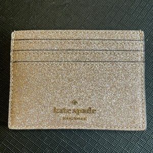 Kate Spade Glitter Card Holder